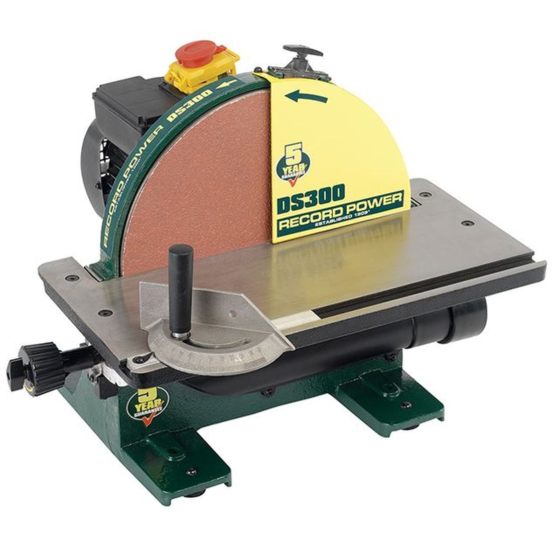 Record Power DS300 Cast Iron Disc Sander 305mm (12in)                                        