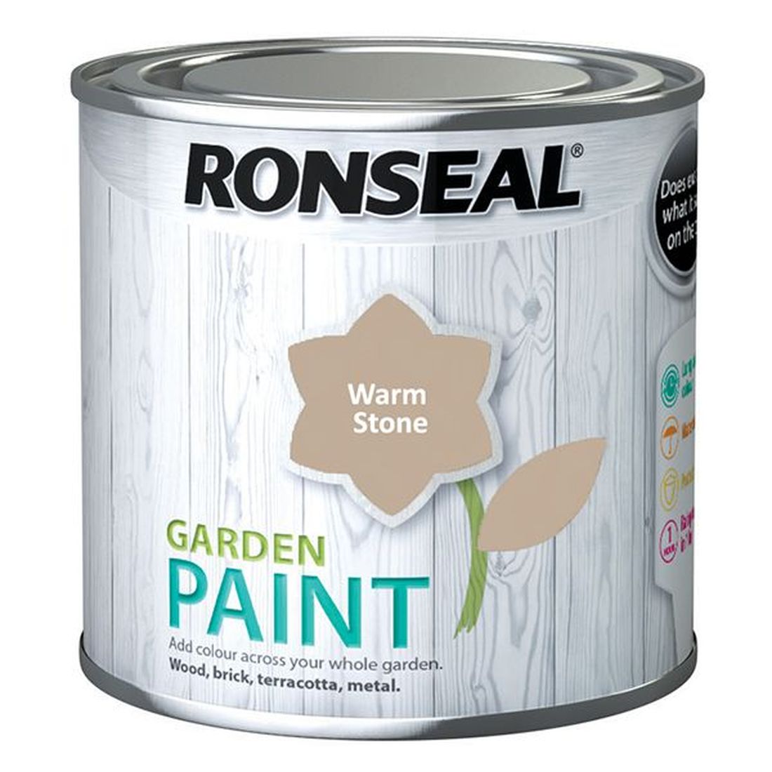 Ronseal Garden Paint Warm Stone 250ml     