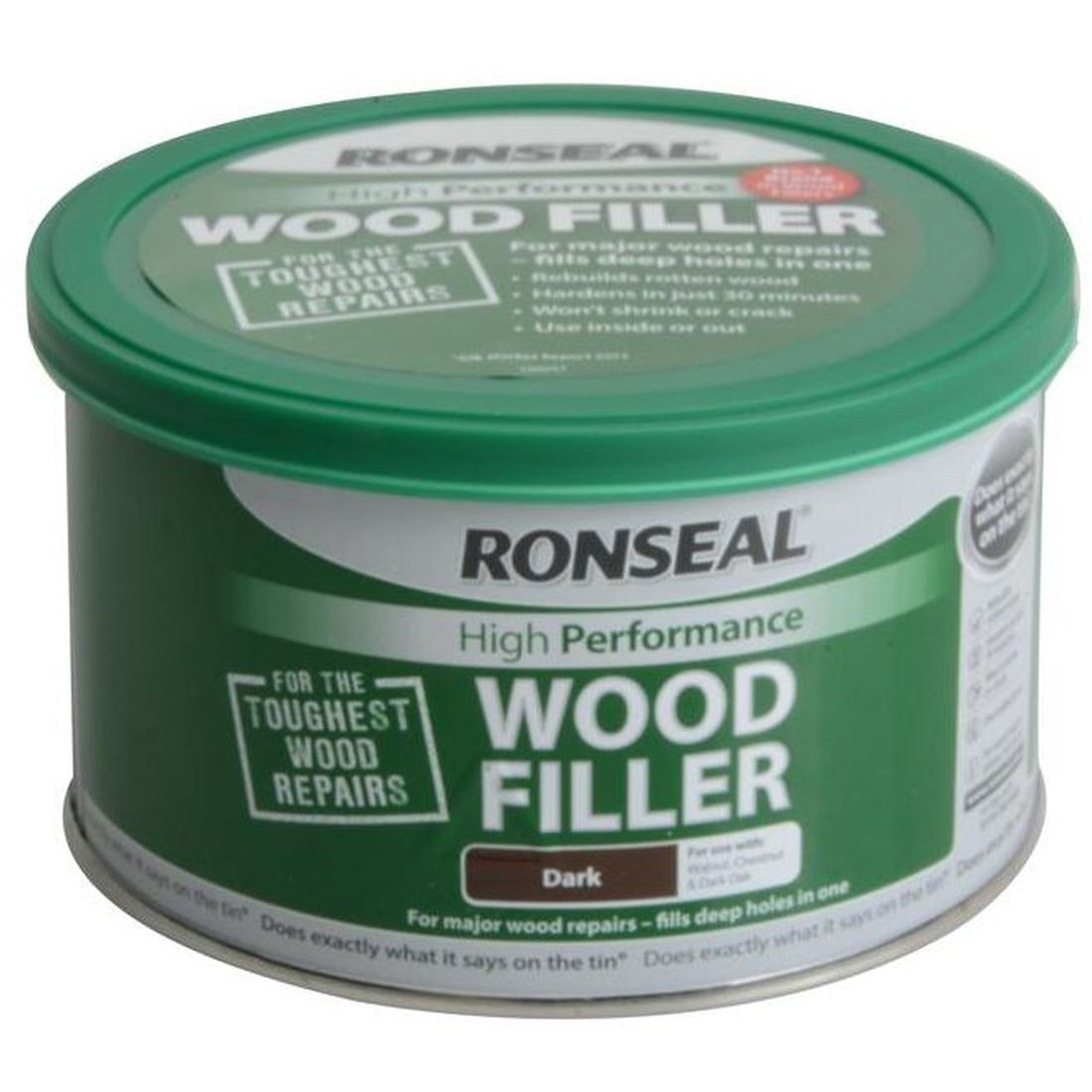 Ronseal High-Performance Wood Filler Dark 275g                                          