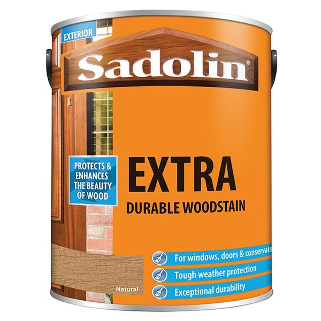 Sadolin Extra Durable Woodstain Natural 5 litre                                         