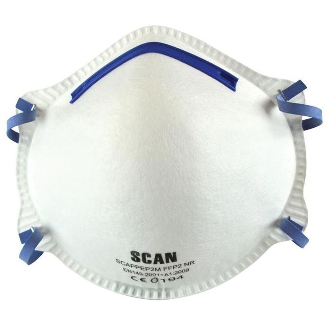 Scan Moulded Disposable Mask FFP2 Protection (Pack 20)                               