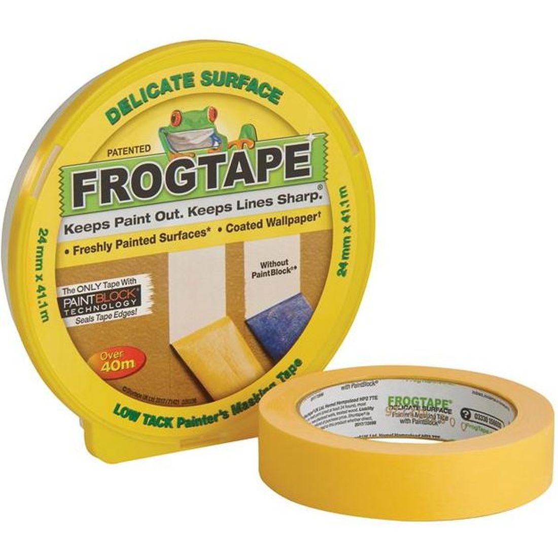Shurtape FrogTape Delicate Surface Masking Tape 24mm x 41.1m                            