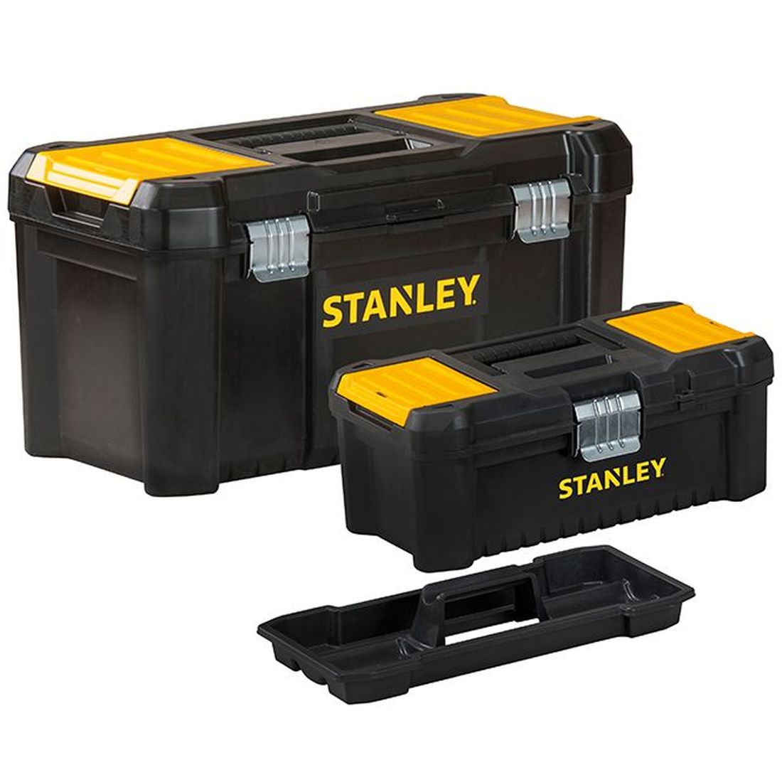 STANLEY Essential Toolbox Bonus Pack 32cm (12.1/2in) & 48cm (19in)                      