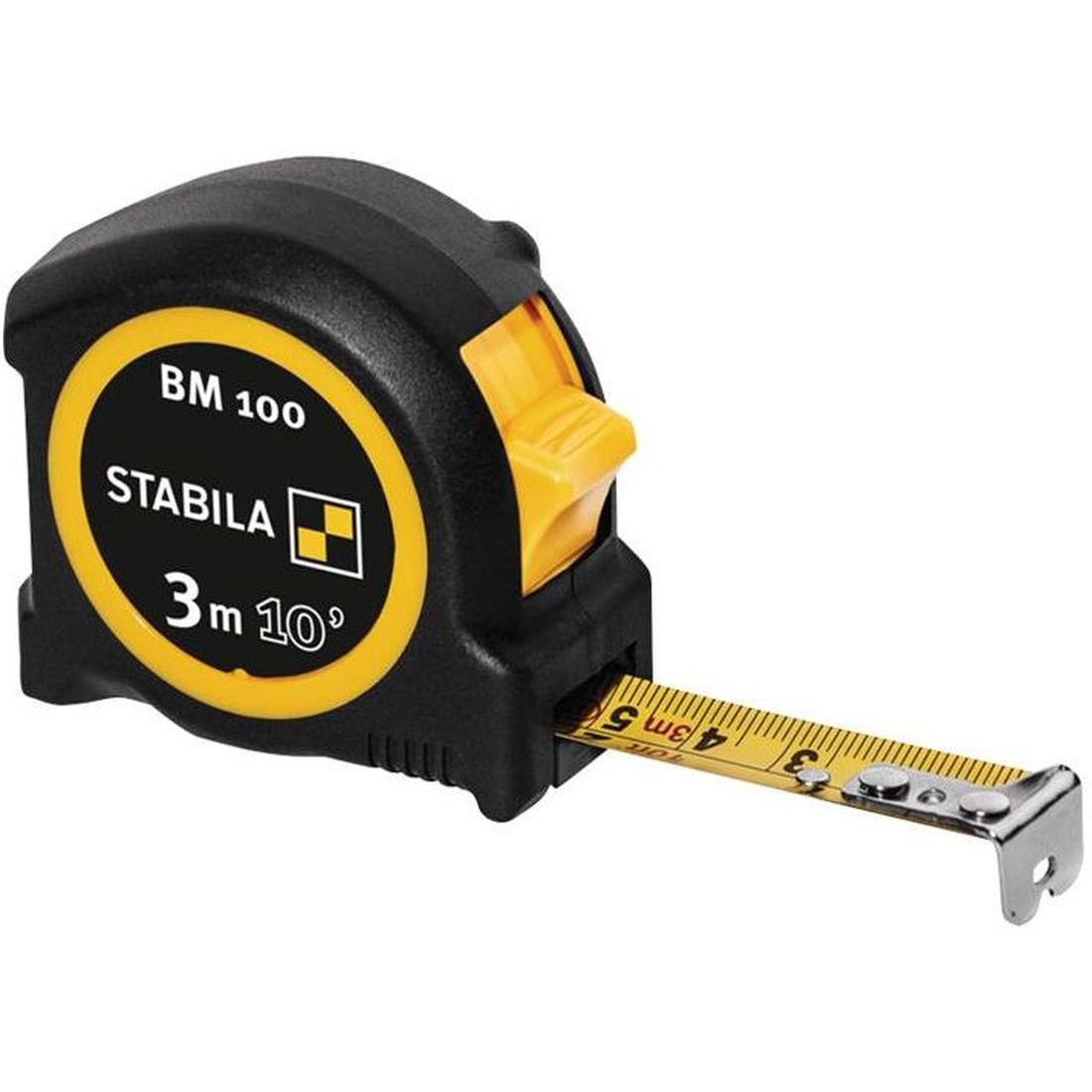 Stabila BM 100 Compact Pocket Tape 3m/10ft (Width 19mm)                                 