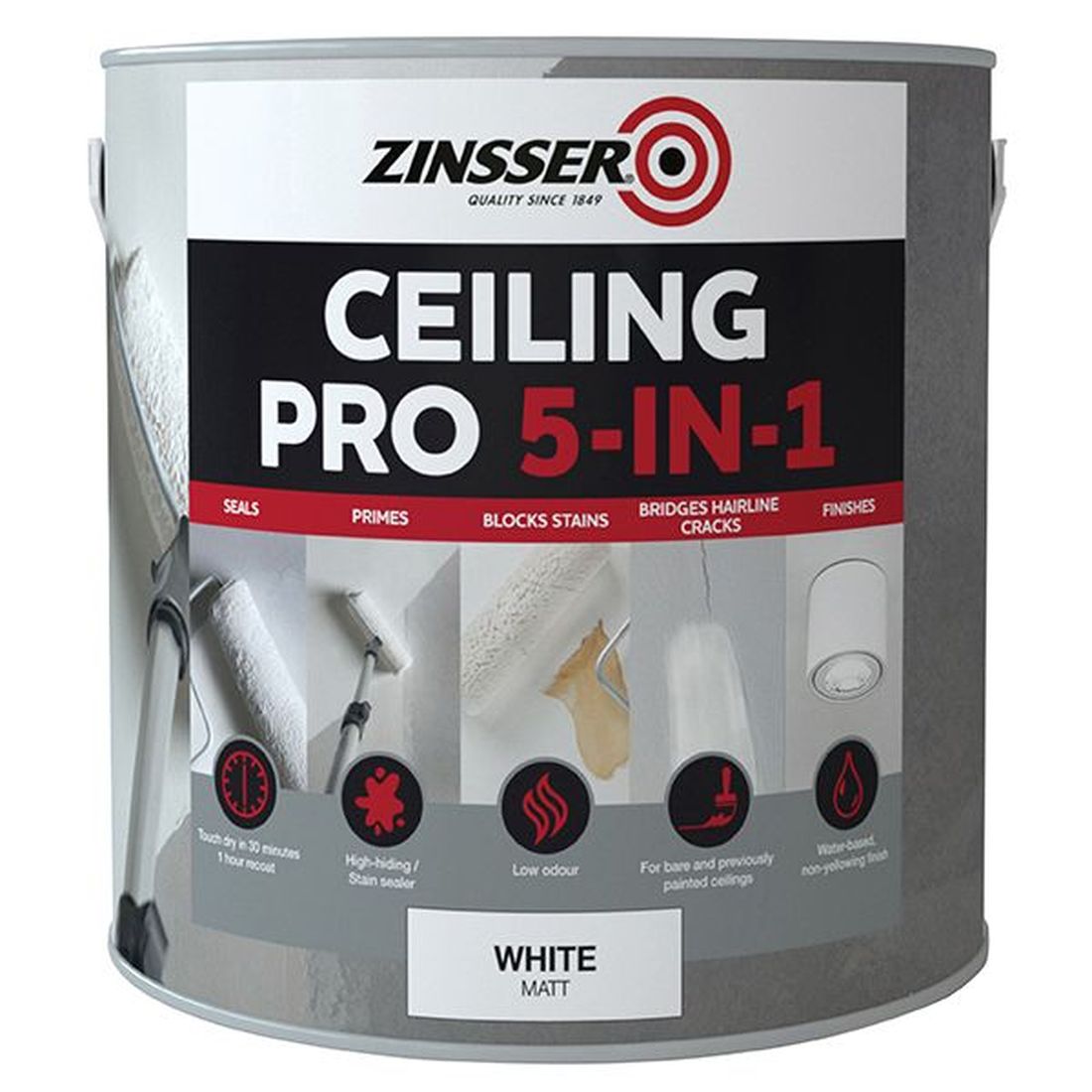 Zinsser Ceiling Pro 5-in-1 2.5 litre      