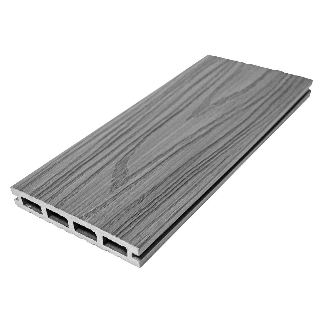 Hollow Composite Deck Board Rydal Grey 3.6M 135 X 22Mm