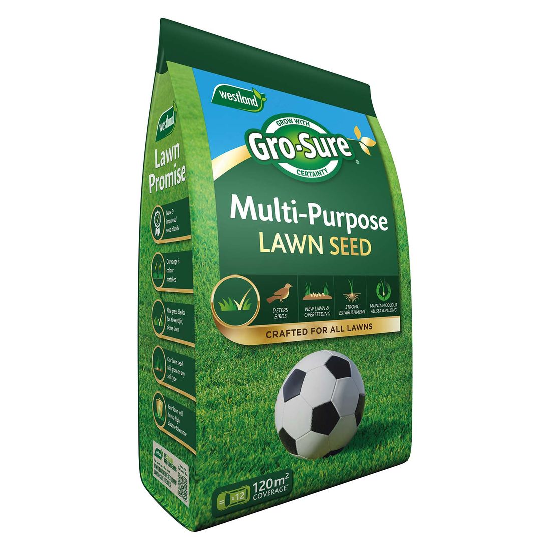 Gro-Sure Mp Lawn Seed Bag120M2 Multi Purpose