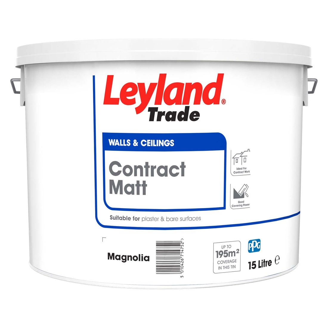 Leyland Contract Matt Magnolia 15L