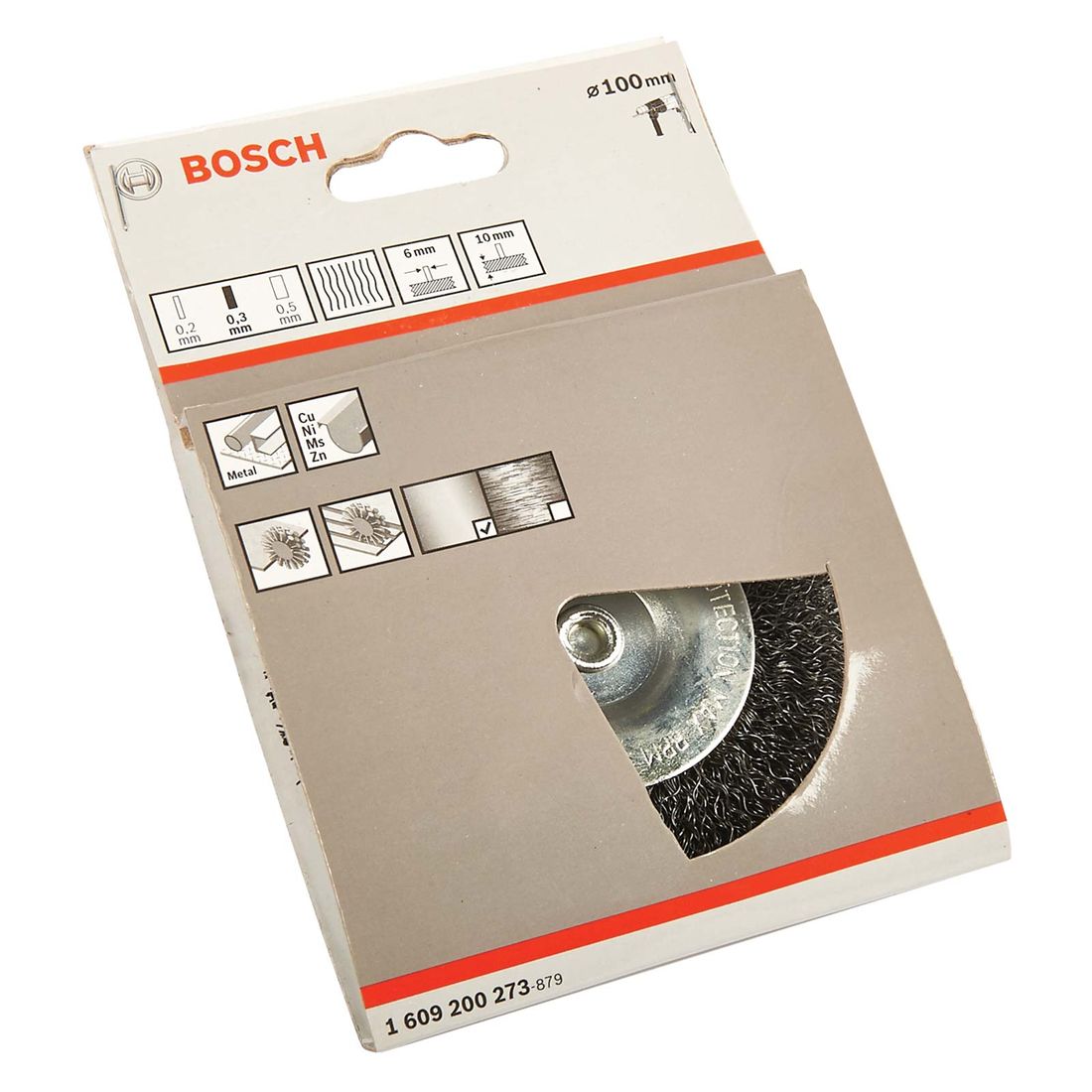 Bosch 100Mm Wire Wheel Use With Power Drill