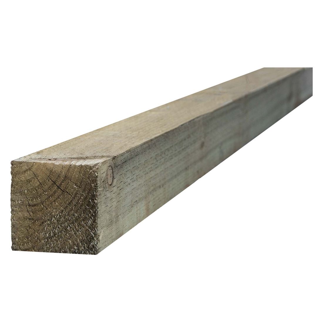 Incised Fence Post Treated Green 100 X 100 4 X 4 3.0M Fsc