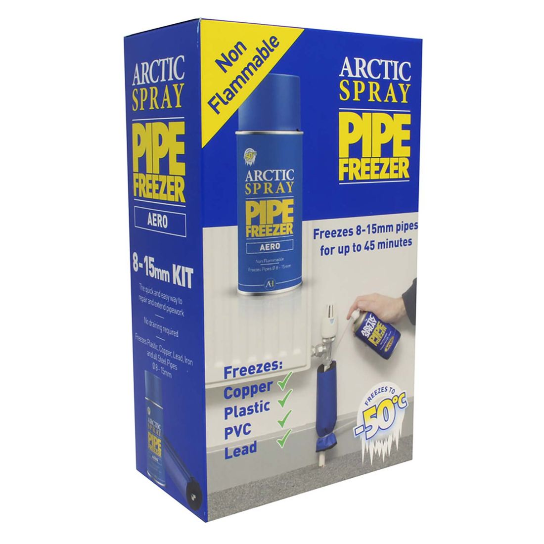 Arctic Spray Pipe Freeze Kit Aero 8-15Mm Pipes