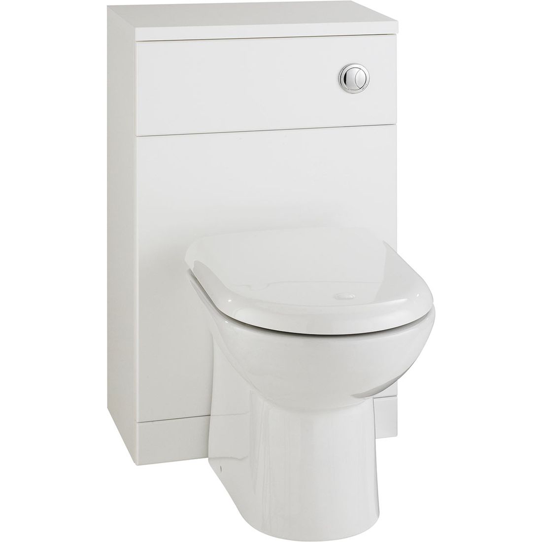 Gloss White Btw Wc Unit Cistern Not Included