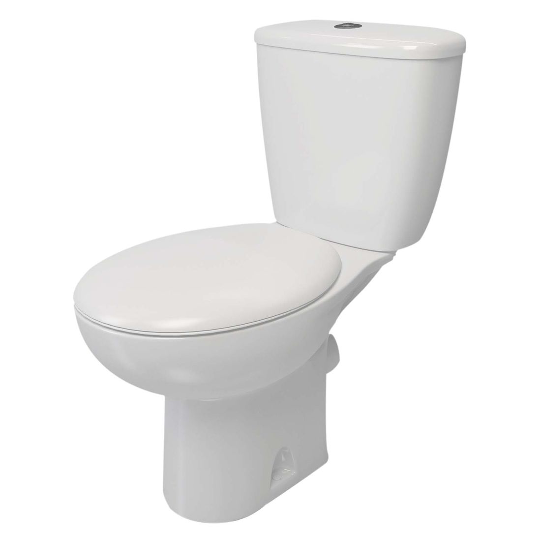 Atlas Pro Toilet Pan + Cistern Close Coupled White