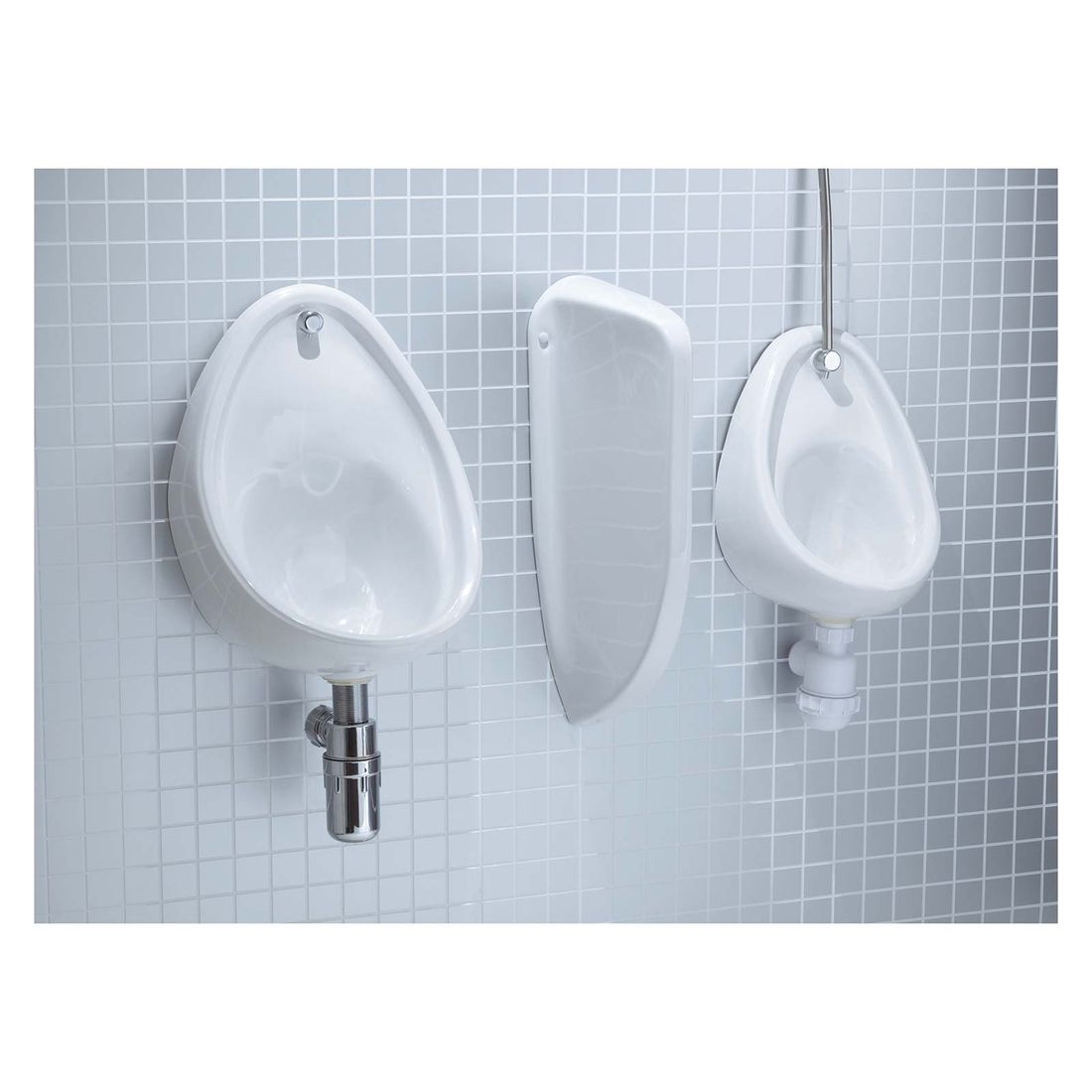 Atlas Pro Exposed Urinal Bowl 40Cm White