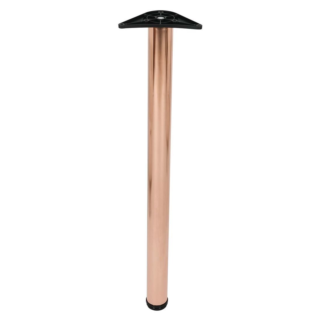 Table Leg 60Mm X 870Mm Polished Copper