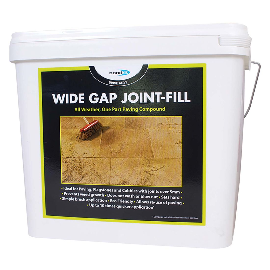 Drivealive Wide Gap Joint-Fill Paving Compound Buff 15Kg