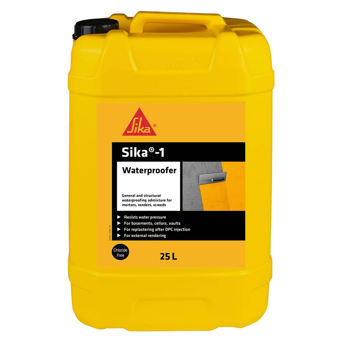 Sika-1 Waterproofer For Basements Cellars 25L